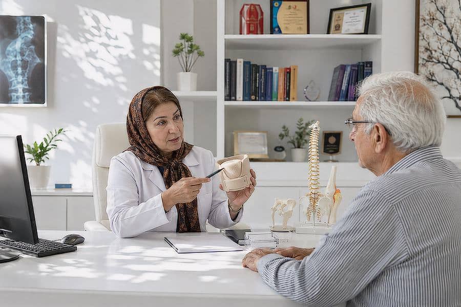 بهترین گردنبند طبی برای دیسک گردن