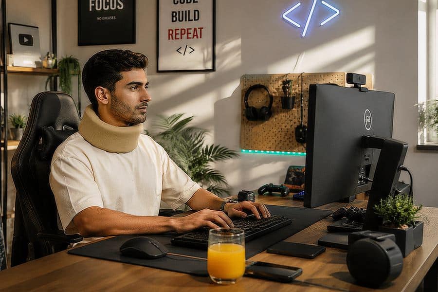 گردنبند طبی نرم برای دیسک گردن